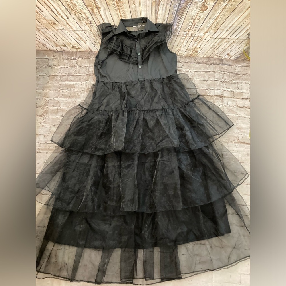 Elegant Black Maxi Dress - Picture 8 of 11
